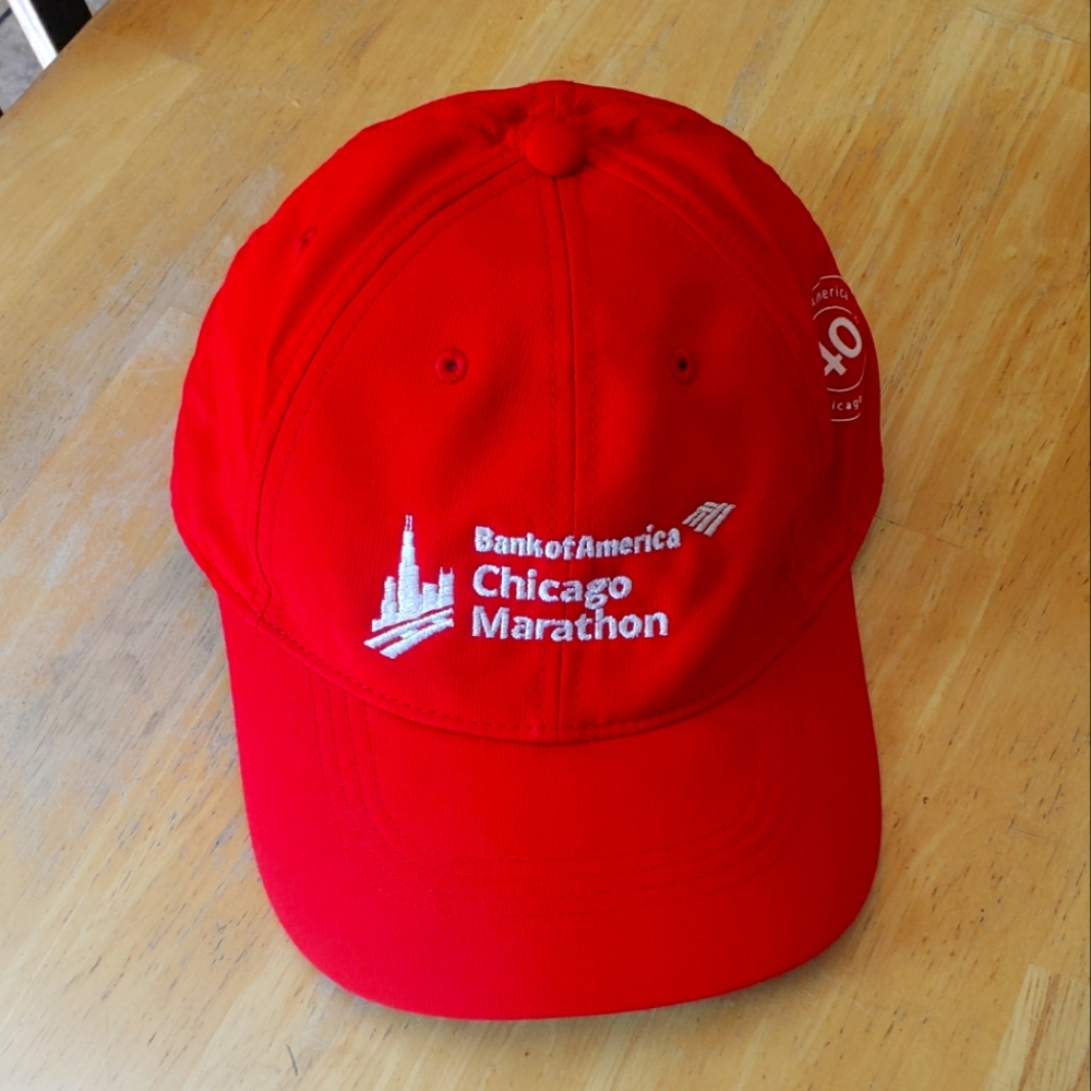 Nike Bank of America Chicago Marathon 2017 Hat 40th Anniversary
